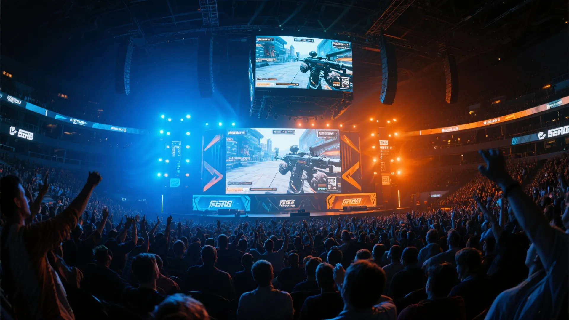 CSGO顶级电竞赛事现场